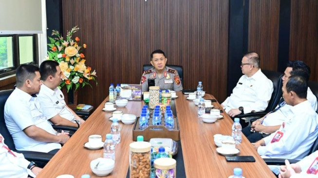 Kapolda Jambi Terima Audiensi Kanwil BPN Provinsi Jambi, Perkuat Sinergi Antar Instansi